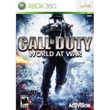 CALL OF DUTY WORLD AT WAR  (XBOX 360) -  Good condition !!