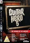 GUITAR HERO 5  (PS3)  -  Good condition !!!