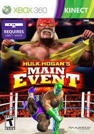 HULK HOGAN'S MAIN EVENT  (Xbox 360)  -  Good condition !!!