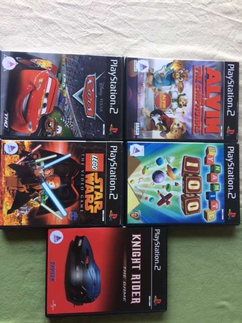 PS2 KIDS GAMES : 5 SUPER GAMES !!! (PS2) "See Description"  -  Good condition