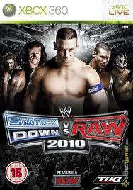 SMACKDOWN VS RAW 2010  (XBOX 360) -  Good condition !!
