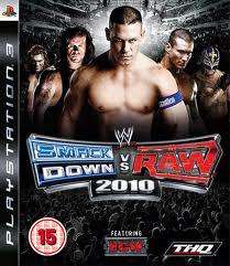SMACKDOWN VS RAW 2010  (PS3)  - Good condition !!
