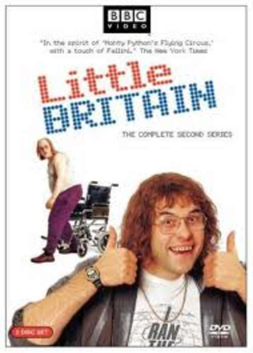 LITTLE BRITAIN - COMPLETE SECOND SERIES : DVD R2 - Excellent condition !! (Discs only)