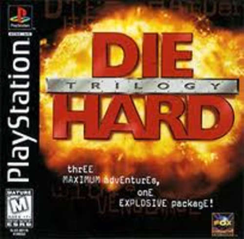 DIE HARD TRILOGY - Playstation 1 PS1 game - Good condition !!!!!