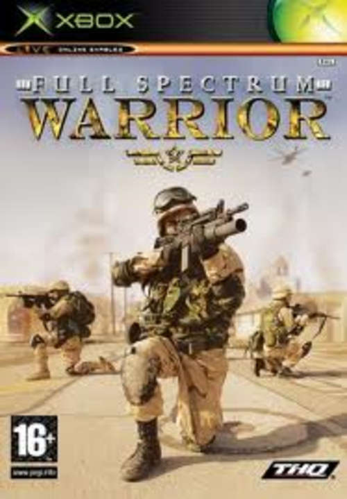 FULL SPECTRUM WARRIOR - XBOX game (not 360) - AS NEW !! - MINT CONDITION !!!!!