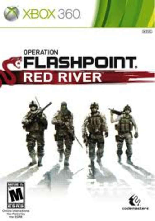 OPERATION FLASHPOINT RED RIVER - XBOX 360 game - GOOD CONDITION !!!!!