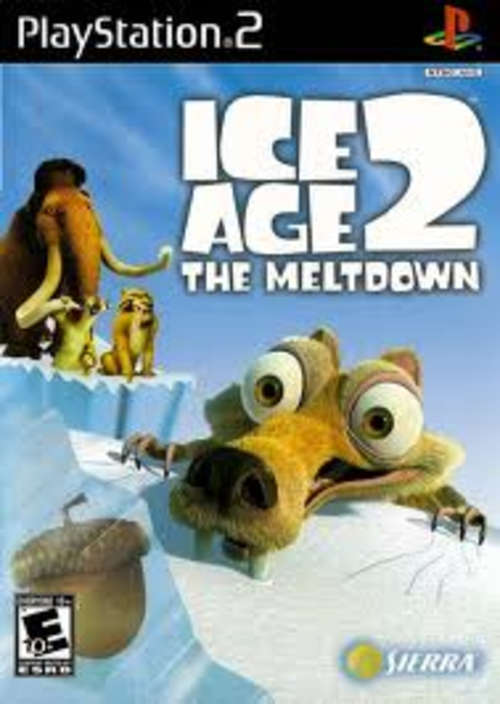 ICE AGE 2 THE MELTDOWN - PS 2 PLAYSTATION 2 - GOOD CONDITION !!!!!