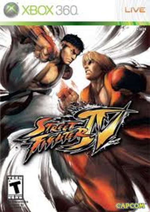 STREET FIGHTER IV  - XBOX 360 game - GOOD CONDITION !!!!!