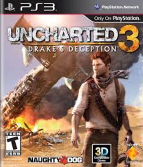 UNCHARTED 3 DRAKE'S DECEPTION - PS3 PLAYSTATION 3 - MINT CONDITION !!!!! DISC AS NEW !!!!!