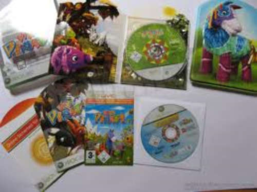 VIVA PINATA WITH BONUS DISC / FREE SHIPPING !!!  - XBOX 360 - Mint condition !!!