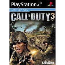 CALL OF DUTY 3   (PS2)  -  Good condition !!!