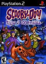 SCOOBY DOO NIGHT OF 100 FRIGHTS   (PS2)  -  Good condition !!!