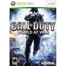 CALL OF DUTY WORLD AT WAR  (Xbox 360)  -  Great condition !!!