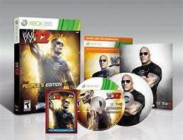 WWE 12 THE PEOPLES EDITION   (Xbox 360)   -   Good condition !! - (  SAME DAY SHIPPING ) !!!