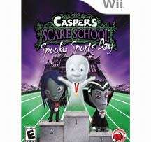 CASPERS SCARE SCHOOL SPOOKY SPORTS DAY  Wii  -  Great condition !!! -  SAME DAY SHIPPING !!!