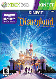 KINECT DISNEYLAND ADVENTURES XBOX 360 - Req Kinect Sensor - Good condition - SAME DAY SHIPPING !!