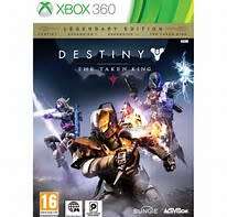 DESTINY THE TAKEN KING LEGENDARY EDITION   ( Xbox 360 )  -    Good condition !!!