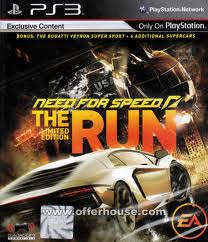 NEED FOR SPEED THE RUN     (PS3)  -  Good condition !!