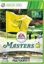 MASTERS TIGER WOODS PGA TOUR 12   (Xbox 360)  -  Good condition !!!! - SAME DAY SHIPPING !!!