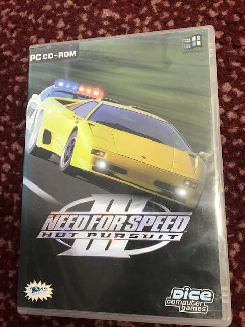 NEED FOR SPEED 3 HOT PURSUIT  (PC)  Good condition !!!  -  (  SAME DAY SHIPPING  ) !!!