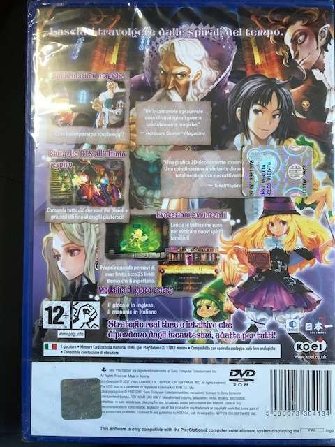 GRIMGRIMOIRE   -   FOR THE COLLECTOR !!!   (PS2)  -  NEW AND SEALED  !!! - SAME DAY SHIPPING !!!