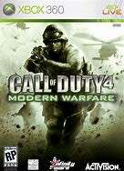 CALL OF DUTY 4 MODERN WARFARE  - XBOX 360)  -  Good condition !! -  (  SAME DAY SHIPPING  ) !!!