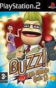 BUZZ THE MUSIC QUIZ ( PS2 ) - ( Buzzers Not Included ) -  Good  condition !! - SAME DAY SHIPPING !!!
