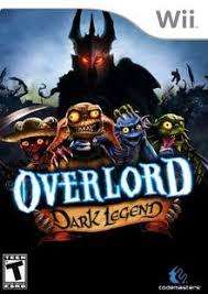 OVERLORD DARK LEGEND      (Wii)   -  Good condition !!  - SAME DAY SHIPPING !!!
