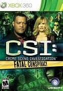 CSI CRIME  SCENE INVESTIGATION FATAL CONSPIRACY Xbox 360  - Good condition !!   -  SAME DAY SHIPPING