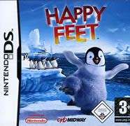 HAPPY FEET   (NINTENDO DS)   -   Good condition- ( SAME DAY SHIPPING ) !!