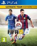 FIFA 15 ULTIMATE TEAM EDITION    (PS4)   -  Good condition  !!!  -  (  SAME DAY SHIPPING  ) !!!