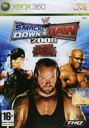 SMACKDOWN VS RAW 2008  Xbox 360  -  Mint condition / Re - Sealed - SAME DAY SHIPPING !!!