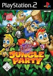 BUZZ JUNIOR JUNGLE PARTY (PS2) - Buzzers Required - Good condition !!! ( SAME DAY SHIPPING ) !!!