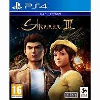 SHENMUE III DAY 1 EDITION   PS4  -   NEW AND SEALED   - SAME DAY SHIPPING !!!