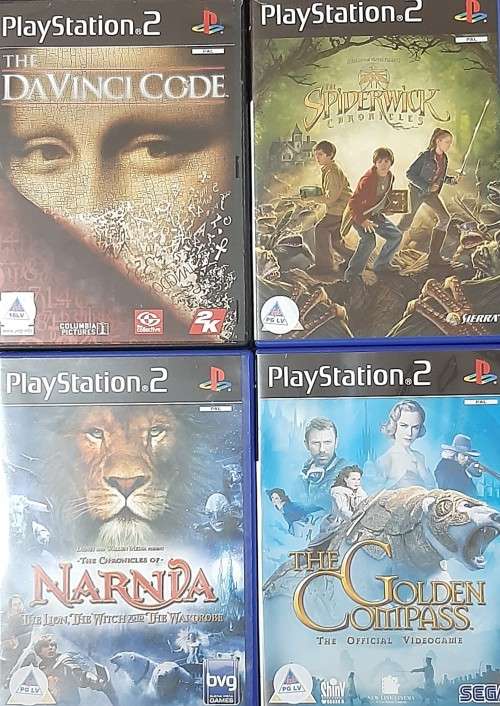 PS 2  ADVENTURE 4 GAME   SPECIAL   - HURRY !! SAVE !!!  -  Good condition  - SAME DAY SHIPPING !!!