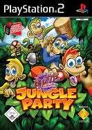BUZZ JUNIOR JUNGLE PARTY  (PS2) - Buzzers Required - Good condition !!! ( SAME DAY SHIPPING ) !!!