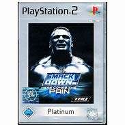 WWE SMACKDOWN HERE COMES THE PAIN PLATINUM    PS2   -  Good condition !!!  -  SAME DAY SHIPPING !!!