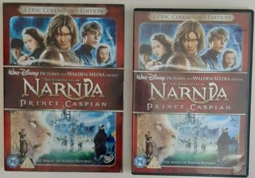 THE CHRONICLES OF NARNIA PRINCE CASPIAN  2 - DISC COLLECTOR`S EDITION  DVD - Good condition !!!