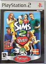 THE SIMS 2 PETS PLATINUM    ( PS2 )    -     Good condition !! - SAME DAY SHIPPING !!