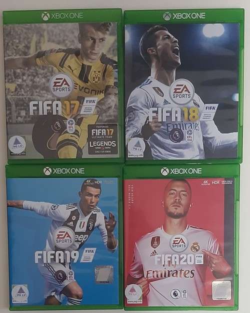 FIFA SOCCER COLLECTION 4 GAME SPECIAL DEAL XBOX ONE - Good condition !!!  -   SAME DAY SHIPPING !!