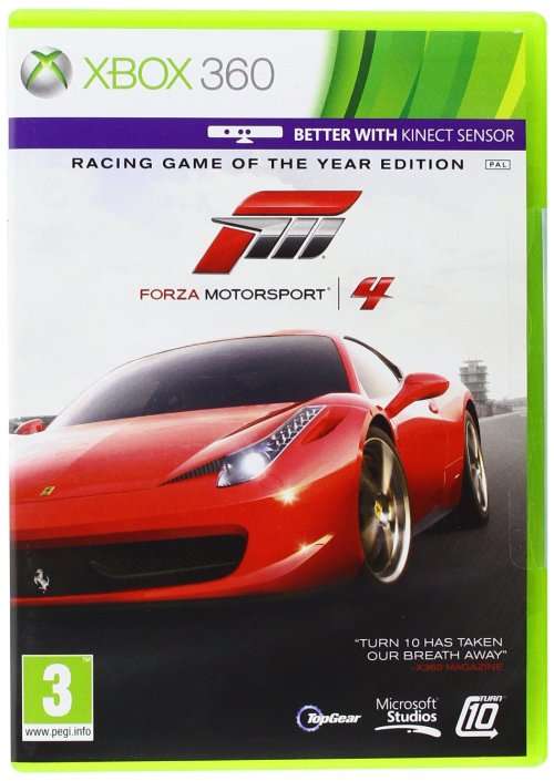 Forza Motorsport 4 Racing Game of The Year Edition   Xbox 360