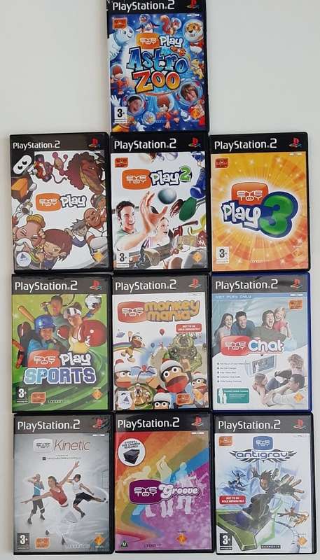 BLACK FRIDAY  EYETOY GAMING  DEAL ( PS2 ) -  Eyetoy Required  -  Good condition !!! - BLACK FRIDAY