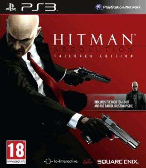 HITMAN ABSOLUTION TAILORED EDITION    (PS3)  -  Good  condition !!!  -   SAME DAY SHIPPING   !!!