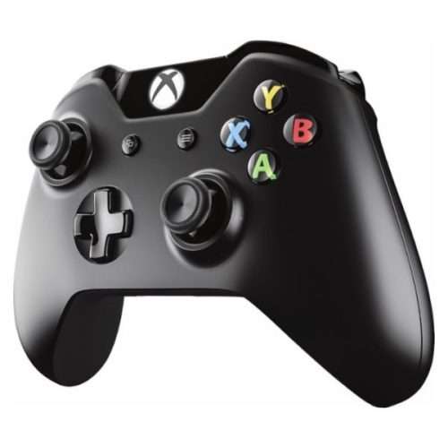 XBOX ONE BLACK WIRELESS CONTROLLER WITH RECHARGEABLE BATTERY - MINT CONDITION !!!
