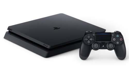 PS4 CONSOLE SLIM + WIRELESS CONTROLLER + FREE SAME DAY SHIPPING !!!