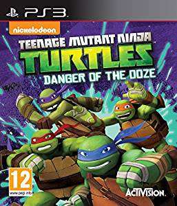 NICKELODEON TEENAGE MUTANT NINJA TURTLES DANGER OF THE OOZE  (PS3)  -  Mint condition / Re Sealed