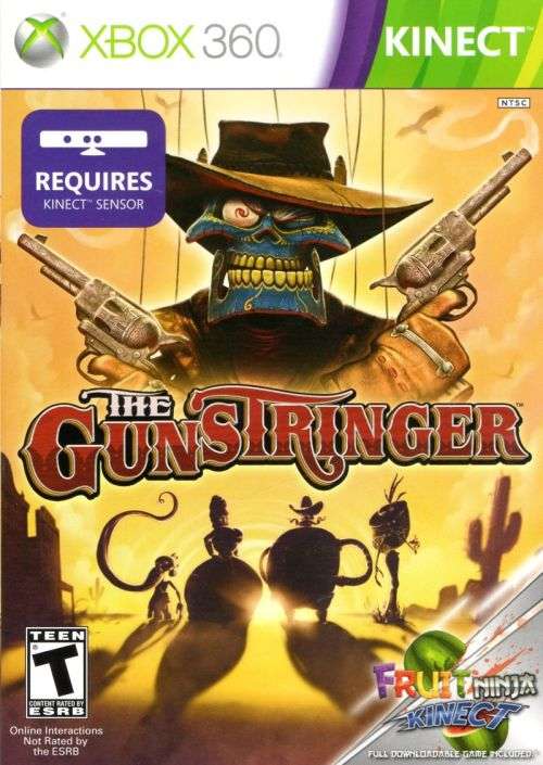 THE GUNSTRINGER  ( Xbox 360 ) -  ( Req. Kinect Sensor )   -  Good condition !!!