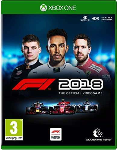 F1 2018 THE OFFICIAL VIDEOGAME    (Xbox One)    -   Mint condition / Re - Sealed