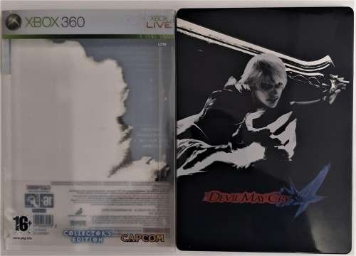 DEVIL MAY CRY 4 COLLECTORS EDITION STEELBOOK   (Xbox 360) -  Good condition !!!