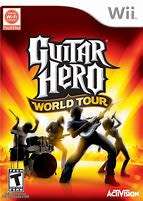 GUITAR HERO WORLD TOUR    (Wii)    -   Good condition !!!  -  SAME DAY SHIPPING !!!